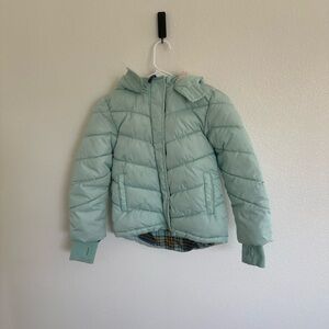 Arizona Jean Company Light Green Puffer Jacket
